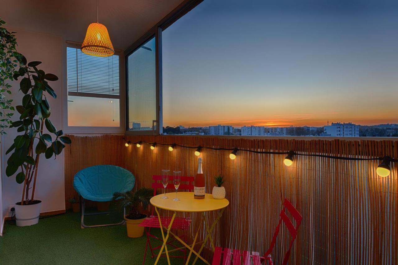 Smile Home-Nid Panoramique Vue Wow ! Spadeco - Loungezen - Terrasse Ensoleillee - Arrivee Autonome - Netflix - Emplacement Ideal - Lumineux - Renove A Neuf - Wifi Fibre - Montpellier Bagian luar foto