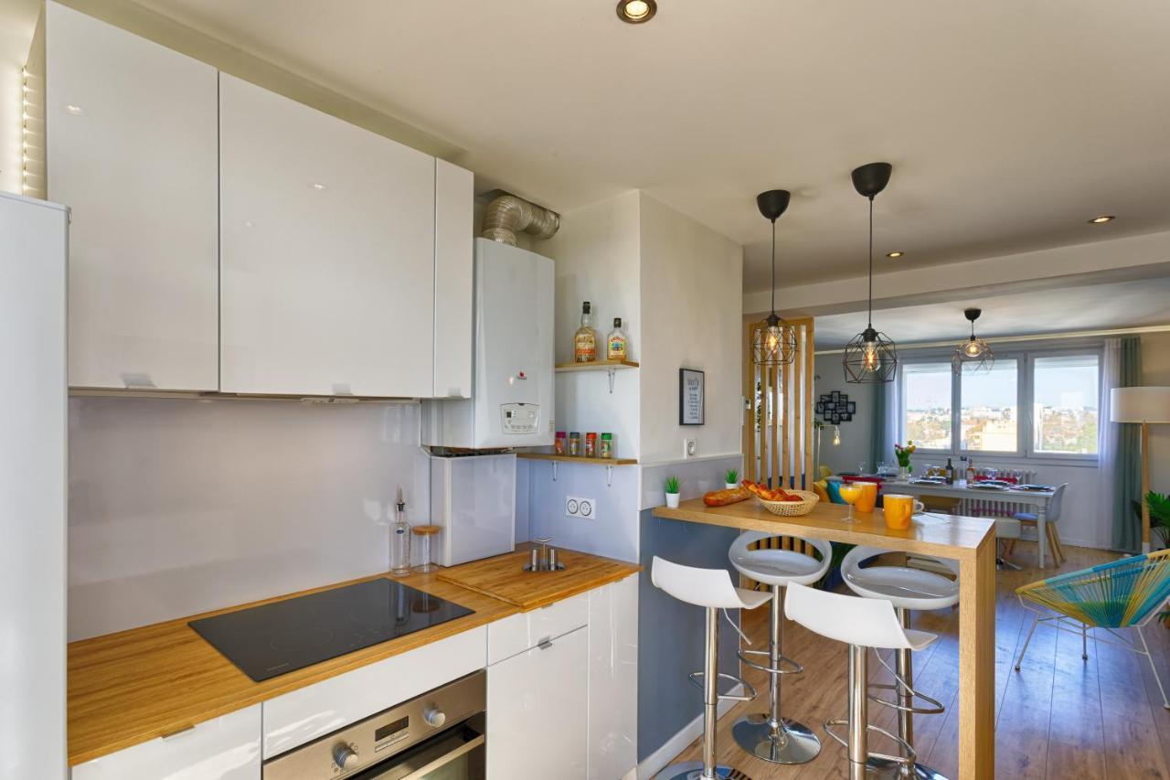 Smile Home-Nid Panoramique Vue Wow ! Spadeco - Loungezen - Terrasse Ensoleillee - Arrivee Autonome - Netflix - Emplacement Ideal - Lumineux - Renove A Neuf - Wifi Fibre - Montpellier Bagian luar foto